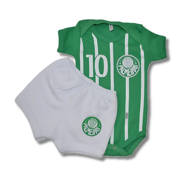 SHORT PALMEIRAS BRANCO