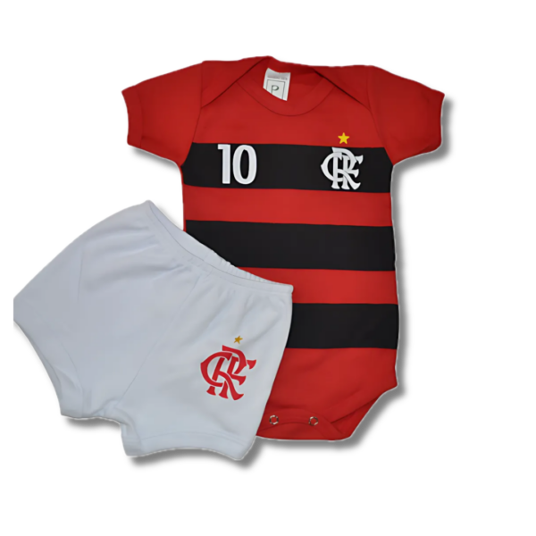 SHORT FLAMENGO BRANCO