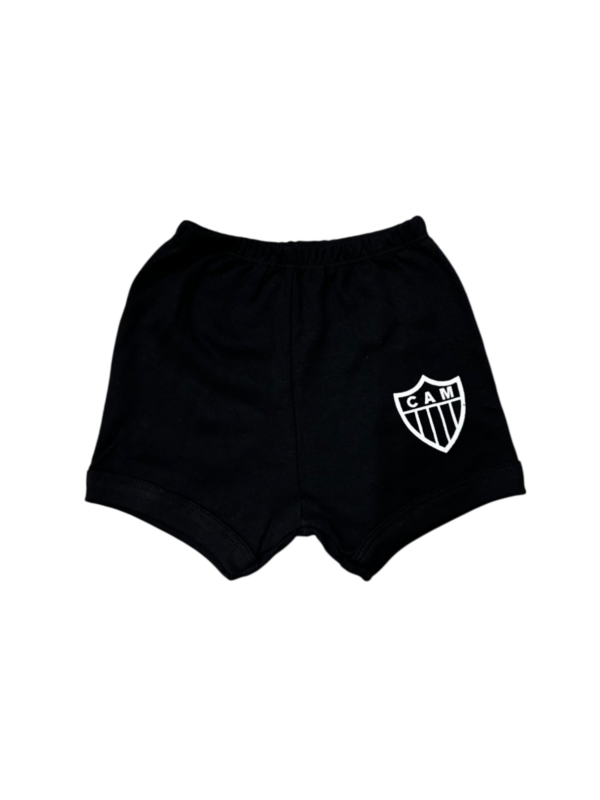 SHORT ATLÉTICO PRETO