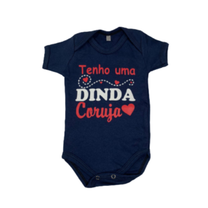 BODY DINDA CORUJA AZUL