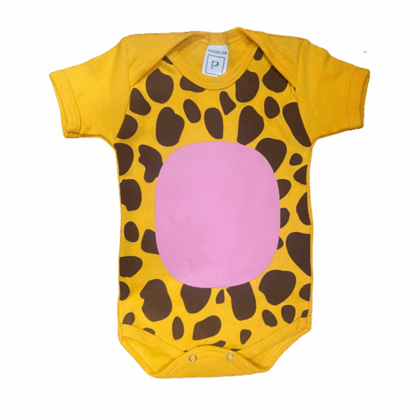 BODY GIRAFA BARRIGA ROSA