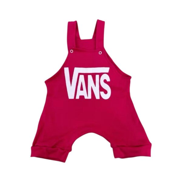 JARDINEIRA VANS ROSA