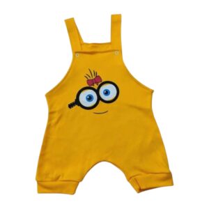JARDINEIRA MINIONS FEMININA