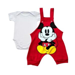 JARDINEIRA MICKEY VEREMELHA